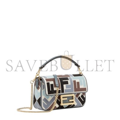 FENDI FF MINI BAGUETTE BAG 8BS017ARC2F1OPK (19.5*11*5cm)
